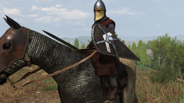 Italio norman helm for Mount And Blade: Bannerlord