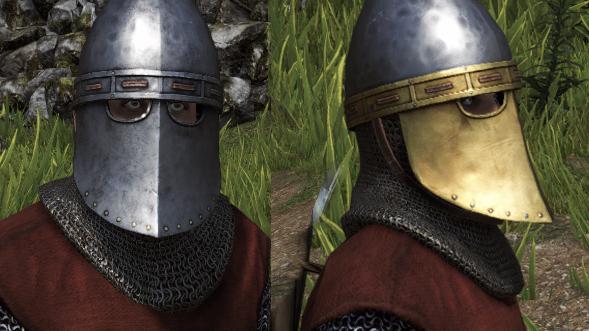 Italio norman helm for Mount And Blade: Bannerlord
