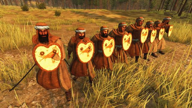 Щиты для рекрутов / Shields for Recruits для Mount And Blade: Bannerlord