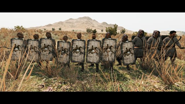 Щиты для рекрутов / Shields for Recruits для Mount And Blade: Bannerlord