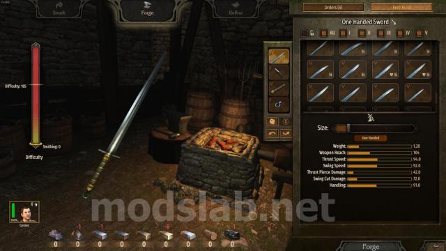 Unlock All Crafting Parts (1.7.0) для Mount And Blade: Bannerlord