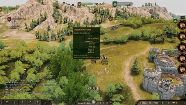 Патрули Кальрадии / Calradia Patrol Parties для Mount And Blade: Bannerlord