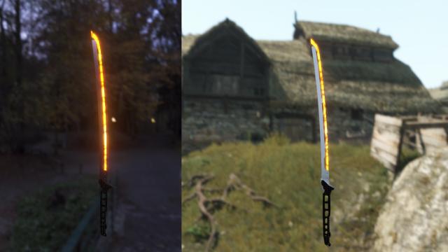 Cyberpunk 2077  Thermal Katana