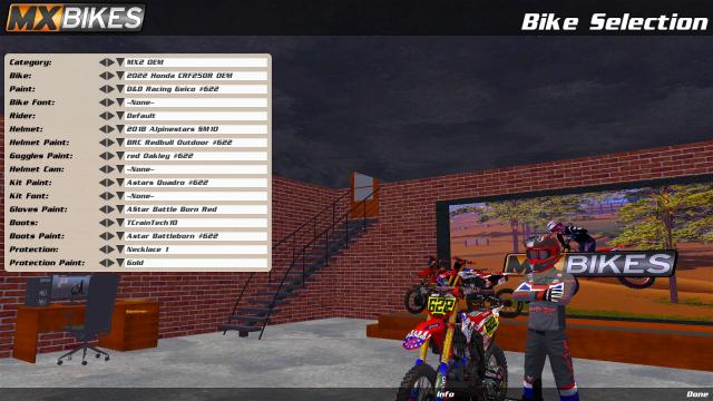 Garage Menu Background
