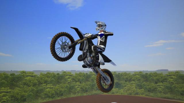 Black and White YZ250 YZ125 Paint