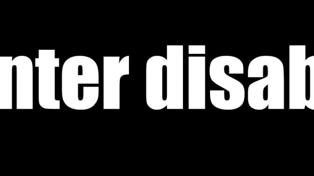 Winter disabler