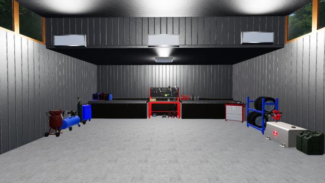 A Frame House with Garage для My Garage