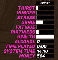 Кастомизация цвета интерфейса / HUD Color Customization для My summer car