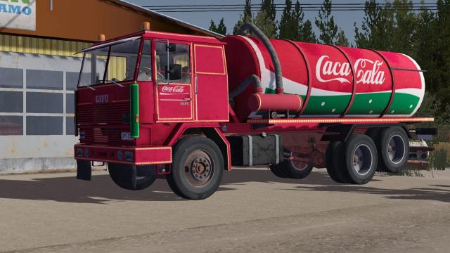 Christmas truck skin