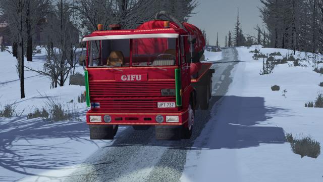 Christmas truck skin for My summer car