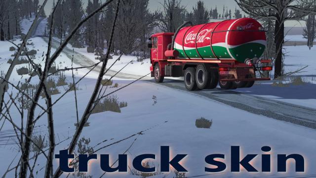 Christmas truck skin for My summer car
