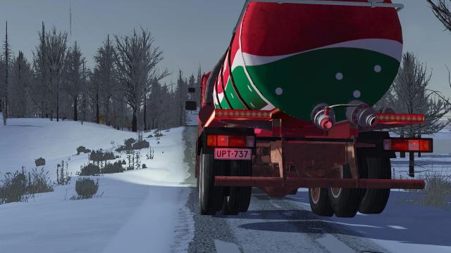 Christmas truck skin for My summer car