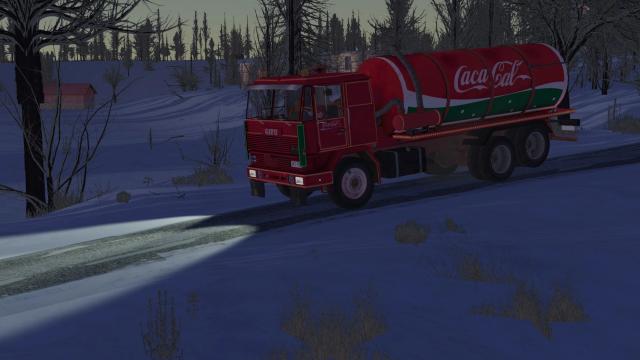 Christmas truck skin for My summer car