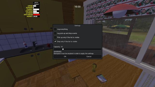 Carry More (backpack) for My summer car