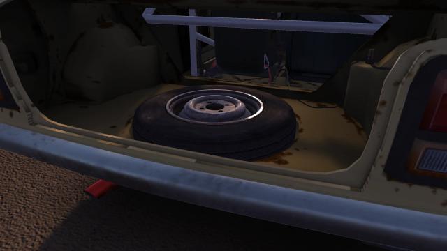 Attach Spare Tire