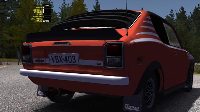MSC Satsuma GT Interior Mod для My summer car