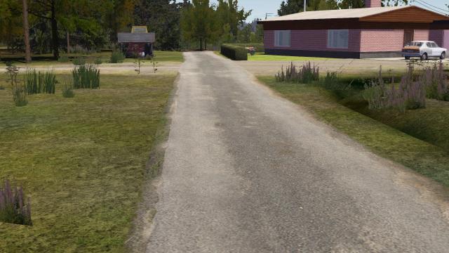 Realistic asphalt road for My summer car