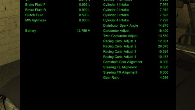 Engine Info for My summer car