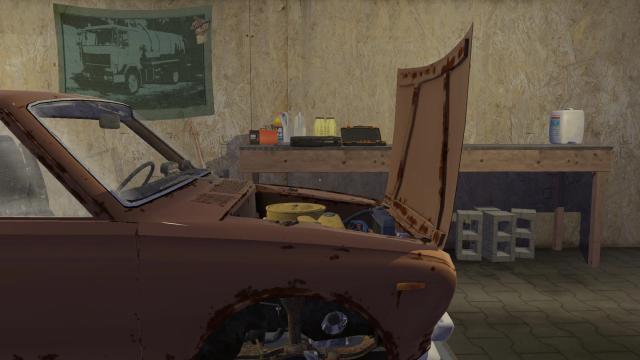 Realistic garage textures for My summer car