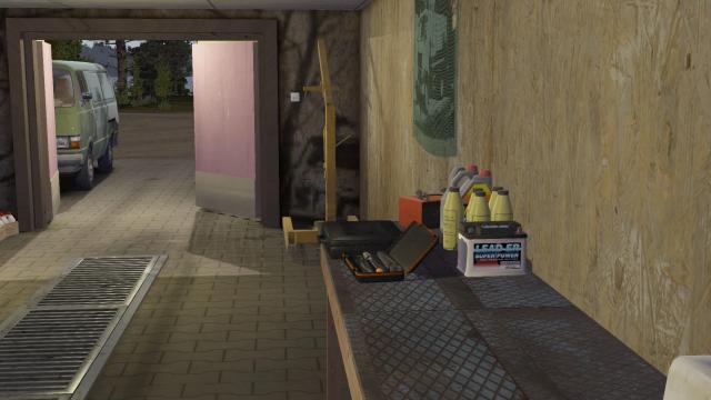 Realistic garage textures for My summer car