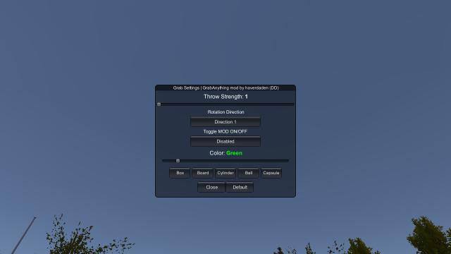 GrabAnything for My summer car