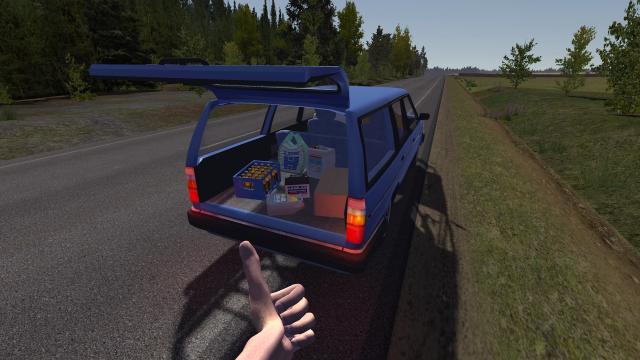 Hitchhikable Highway Car for My summer car