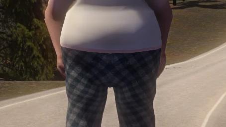 Uncle walking