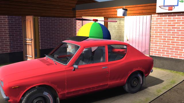 Шапка-пропеллер / Propeller Cap для My summer car