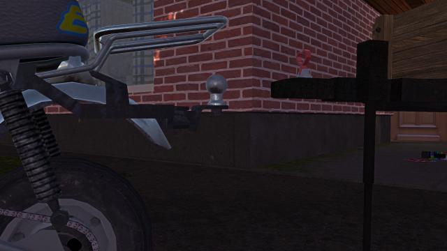 Точки крепления прицепа / Trailer Hitch System для My summer car