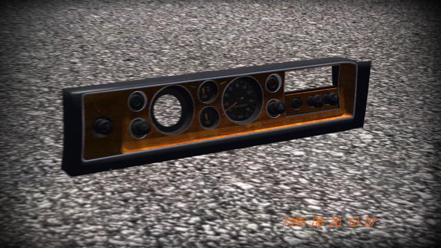 Satsuma Wooden Dashboard for My summer car