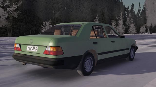 1987 Machtwagen 300D для My Winter Car