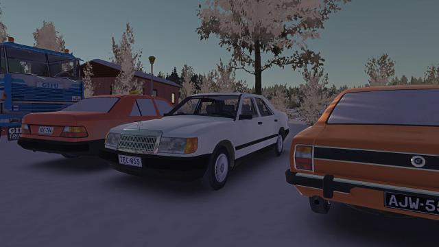 1987 Machtwagen 300D для My Winter Car