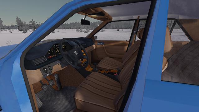 1987 Machtwagen 300D для My Winter Car