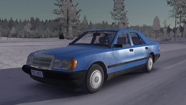 1987 Machtwagen 300D для My Winter Car