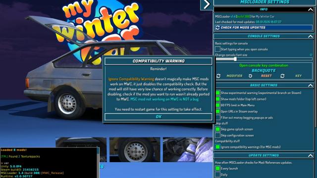 MSCLoader (for My Winter Car) for My Winter Car