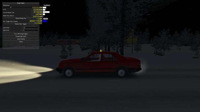 Bright Night for My Winter Car