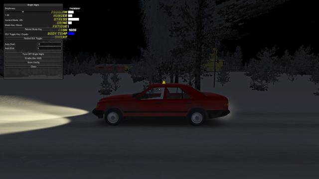Bright Night for My Winter Car