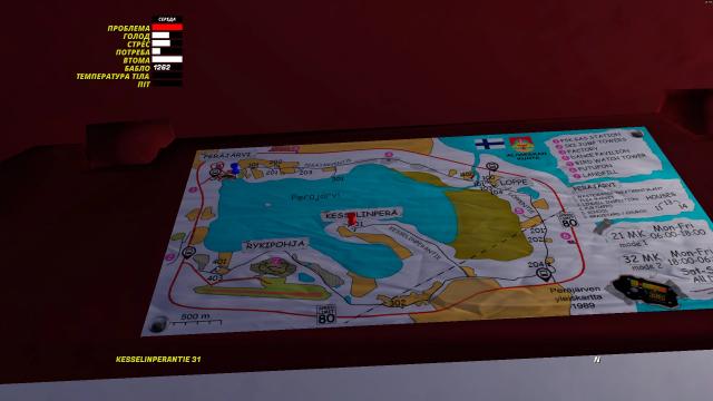 Immersive Taxi Map for My Winter Car