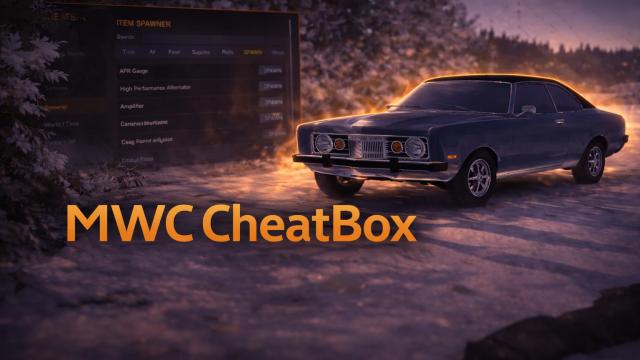 MWC CheatBox - All in one - Skip Wait - Item Spawner - Clean Up Map