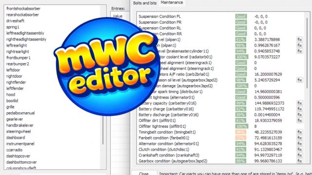 MWCEditor for My Winter Car