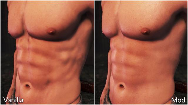4    Male Smooth Body 4K Retexture for Nioh 2