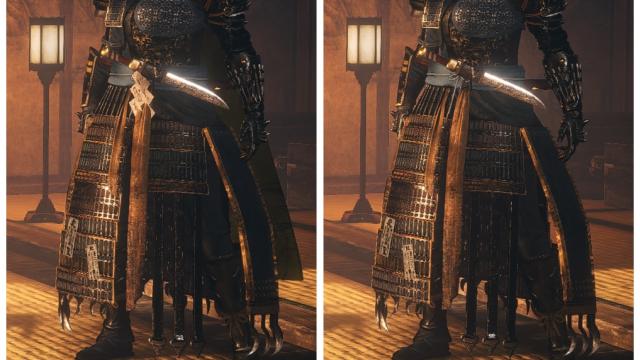Сет убийцы демонов без плаща / Demon Slayer Cape Remove для Nioh 2