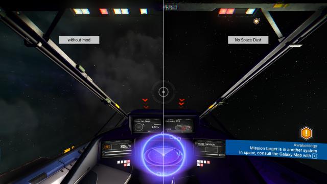 No Space Dust and Plasma