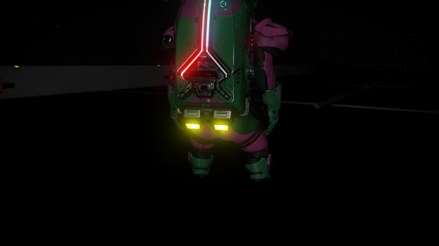 Реколор свечения джетпака / G Jetpack Glow Colors для No Man's Sky