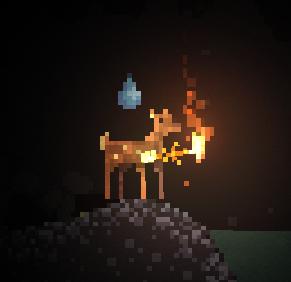 Play as a Deer for Noita