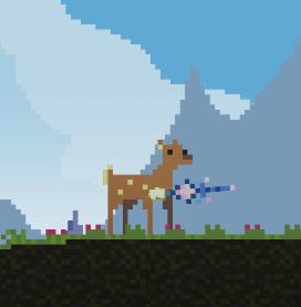Play as a Deer for Noita