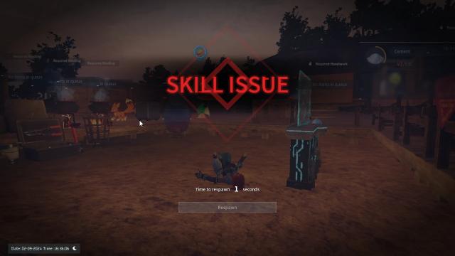 Skill issue