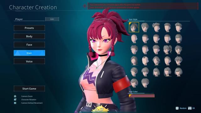 Play as Zoe for Palworld