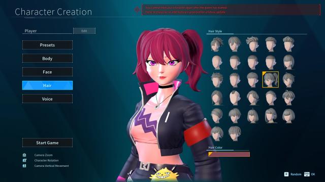 Play as Zoe for Palworld
