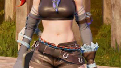 Fashionable sporty female armor для Palworld